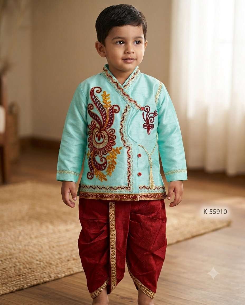 KIDS OSM SERWANI SET DN-SCD-1 (22/24)