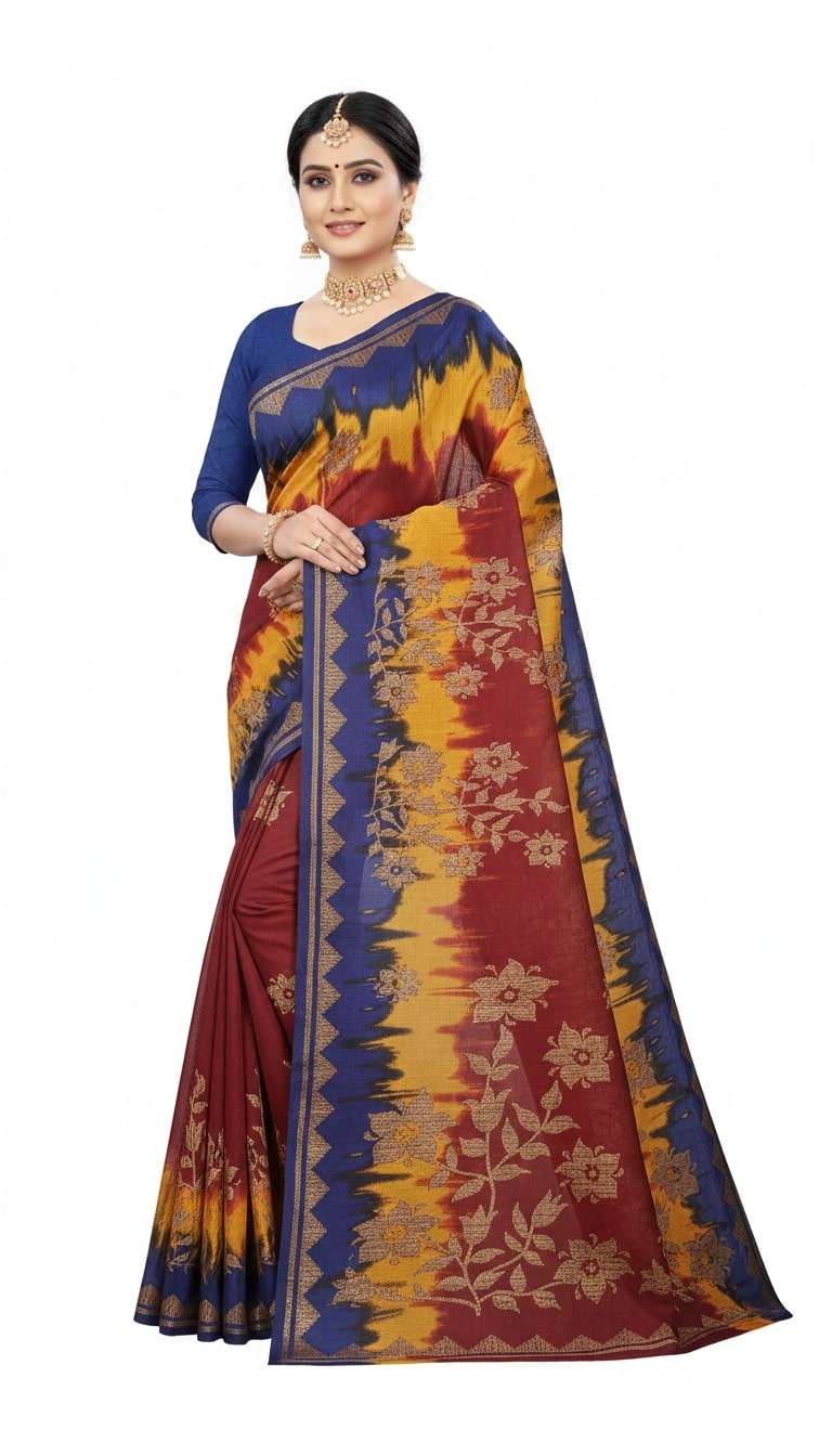 SRI RAMANA SAREE ANUJA COTTON