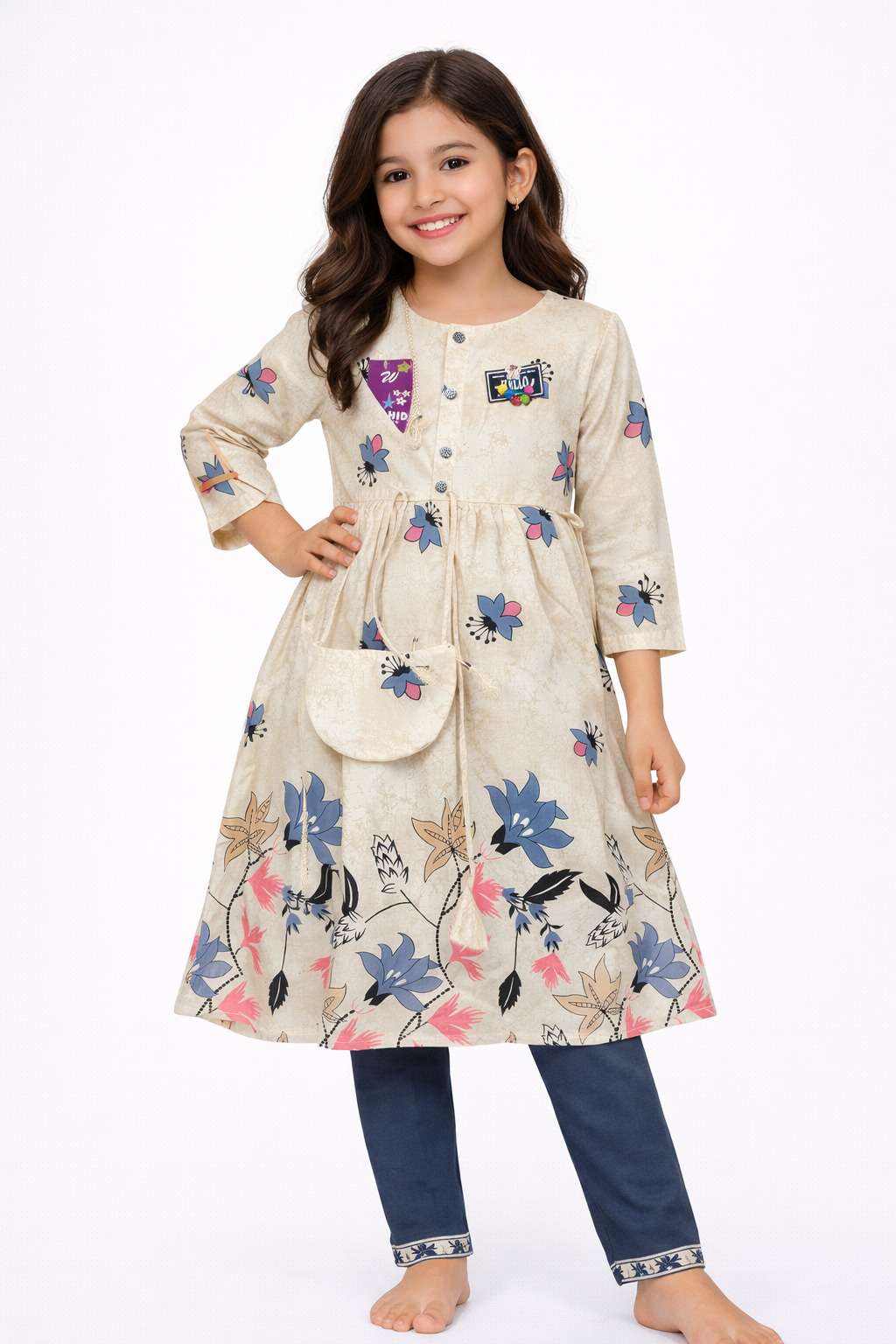 GIRLS FANCY FROCK WALID (32/34)