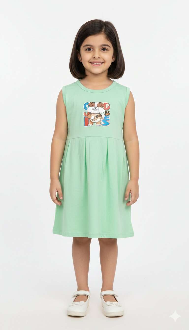 KIDS PLAIN FROCK (24)