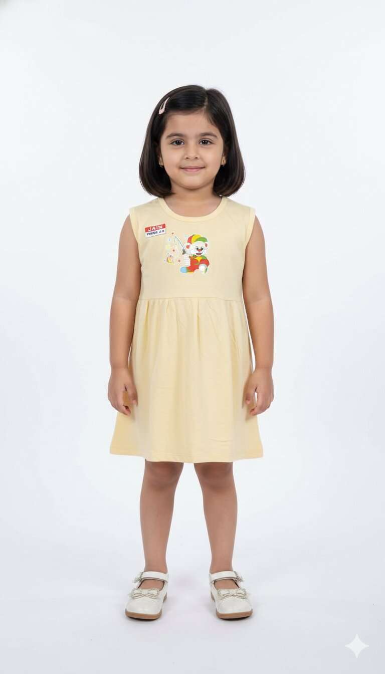 KIDS PLAIN FROCK (26)