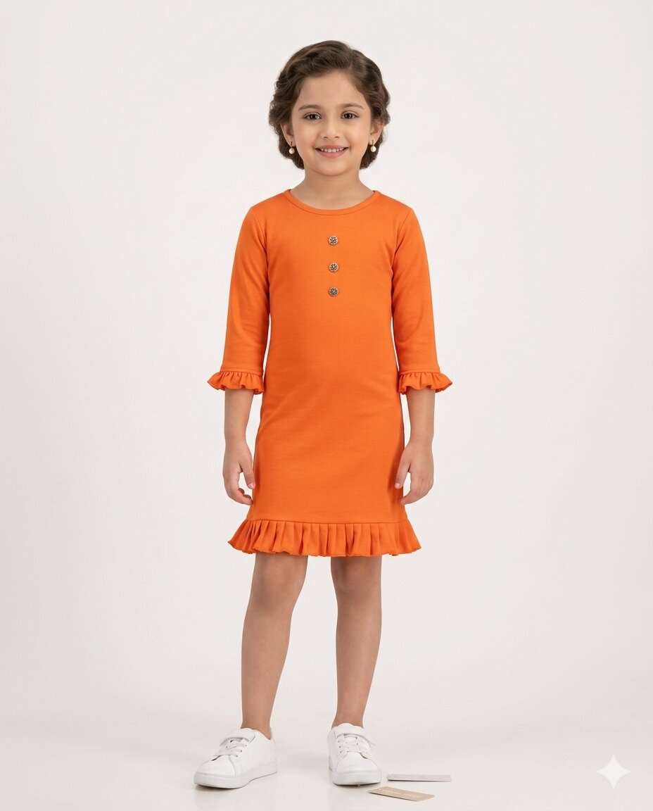 GIRLS FANCY WESTERN FROCK (28/32)