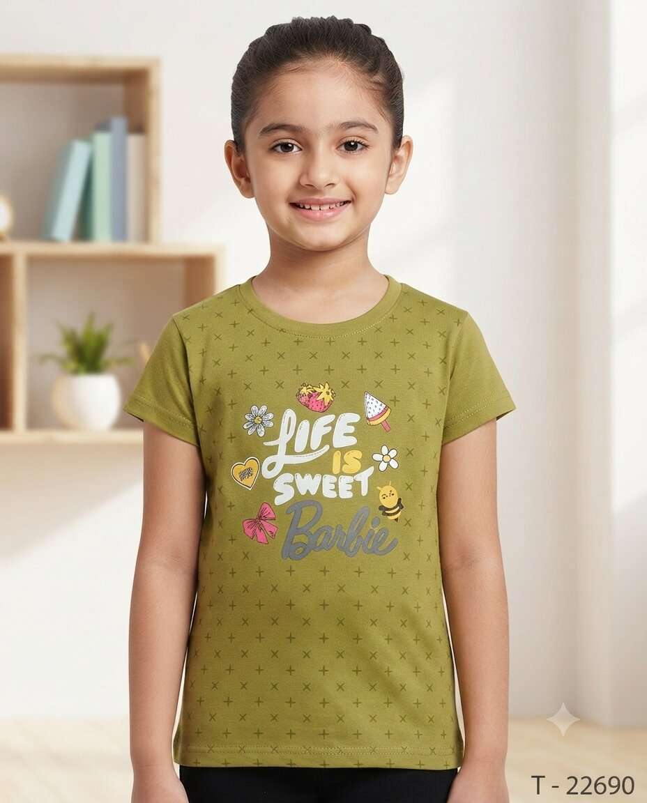 PINK EYES AOP BASIC TOP H/S (M/L/XL)